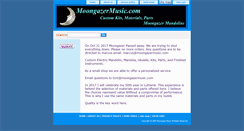 Desktop Screenshot of moongazermusic.com