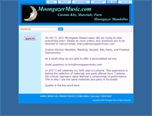 Tablet Screenshot of moongazermusic.com
